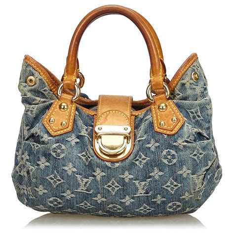 louis vuitton blue denim bag|louis vuitton denim pleaty.